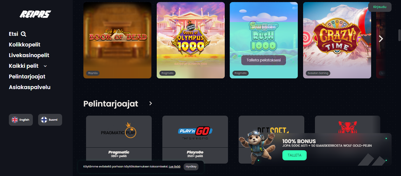 Reipas Casino live