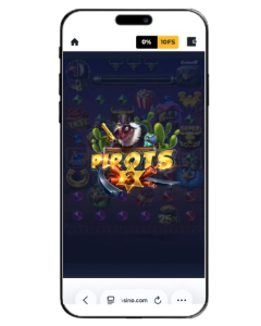 Boost Casino Pirots pelin mobiilinäkymä
