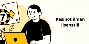 Kasinot ilman lisenssi&auml; sivun artikkelikuva