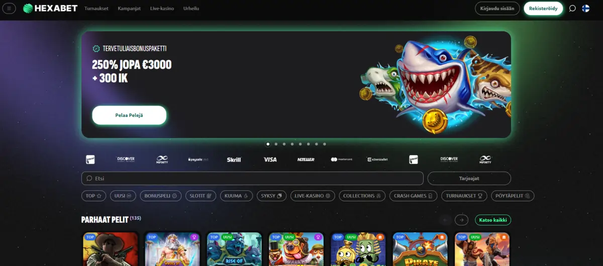 Hexabet Casinon peliaula