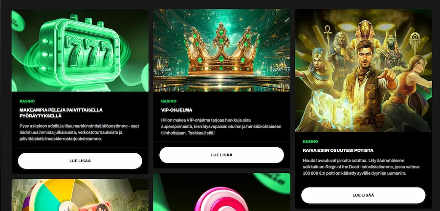 Hillo Casino kampanjat