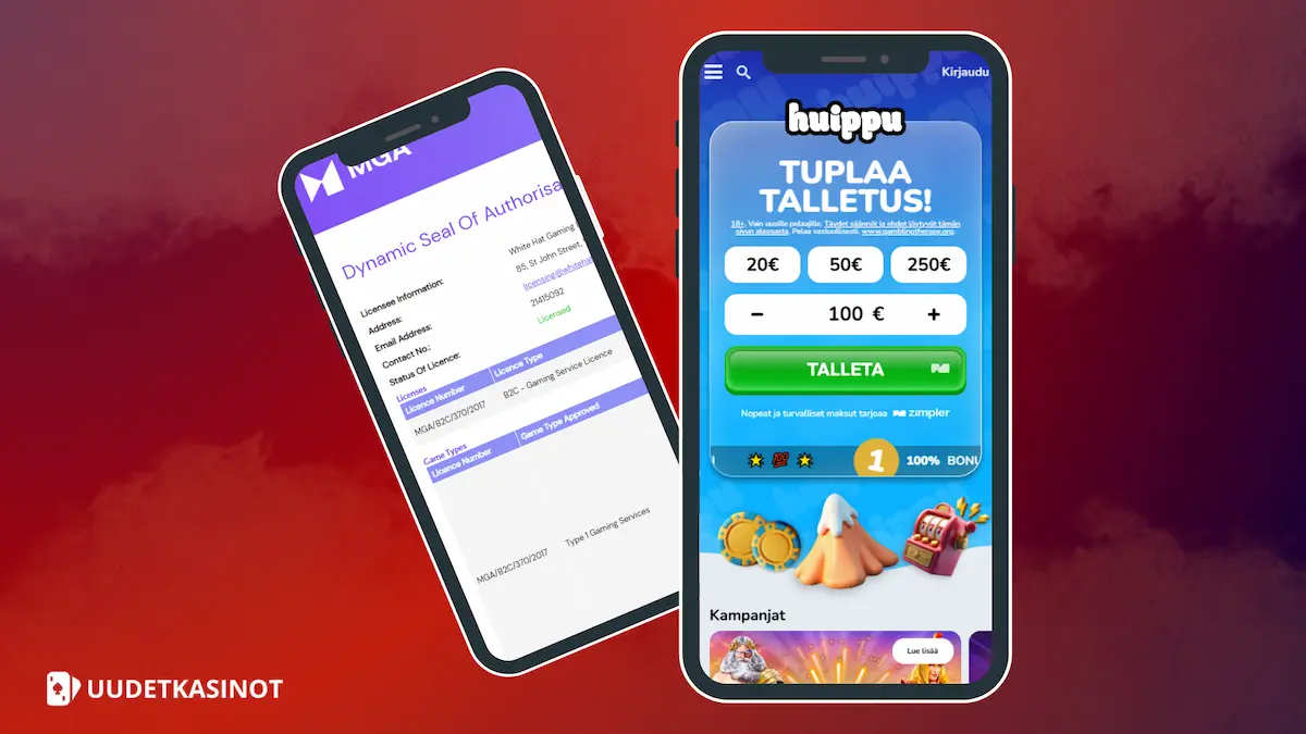 Huippu Casino Malta pelilisenssi