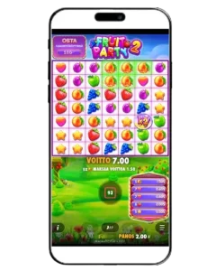 Hurmio Casinon kolikkopeli mobiilissa