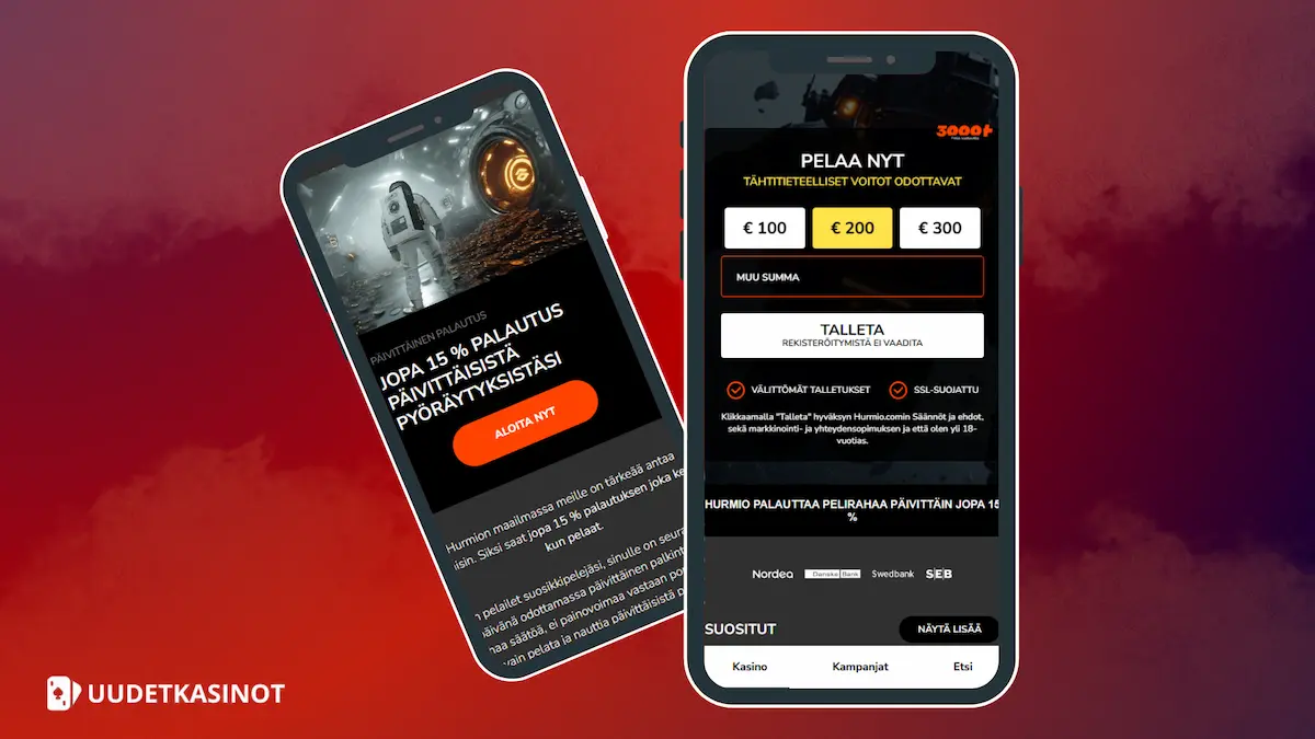 Hurmio Casino arvostelu