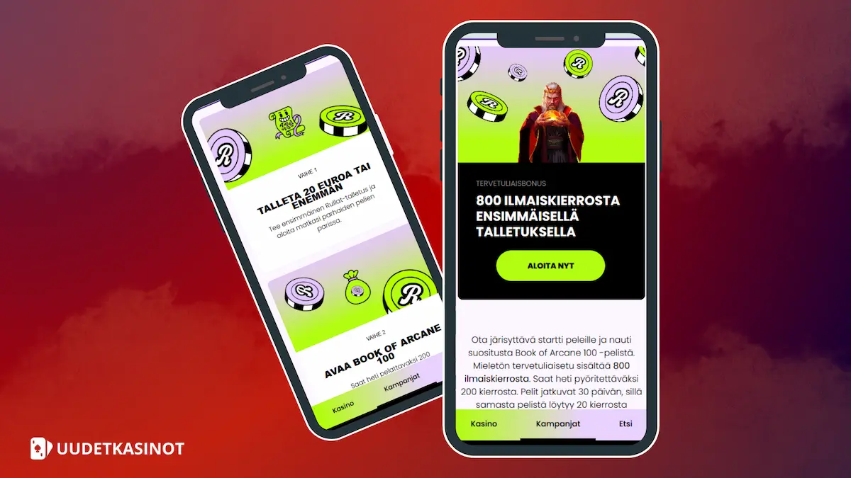 Rullat Casinon ilmaiskierrokset