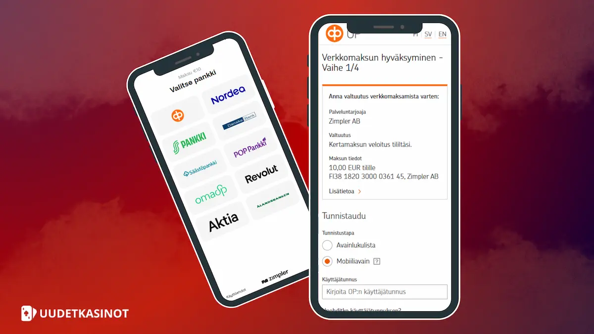 Zimpler talletus testattu Jellona Casinolla