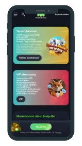 Mammona Casino kampanjat mobiilissa