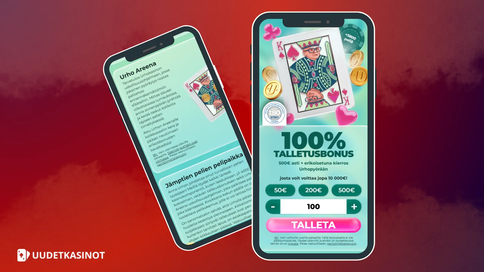 Urho Casino suomalaisille pelaajille