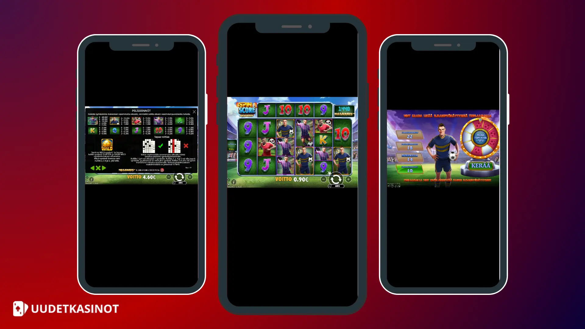 Spin & Score Megaways, Pragmatic Play kolikkopeli