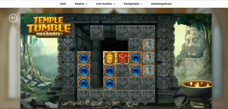 Temple tumble kolikkopeli Boost Casinolla