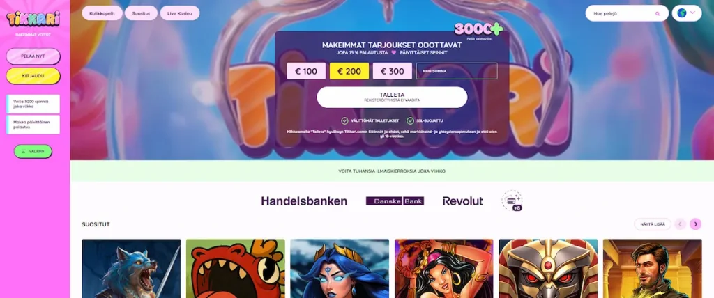 Tikkari Casino peliaula