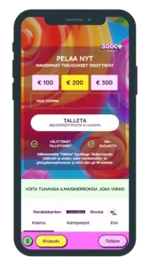 Tikkari Kasinon peliaula mobiilissa