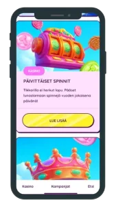 Tikkari Kasino kampanjat mobiilissa