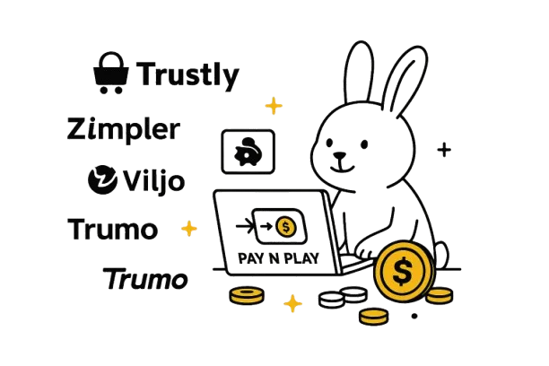 J&auml;nis istuu tietokoneella pelaamassa ja ymp&auml;rill&auml; maksutapojen logoja