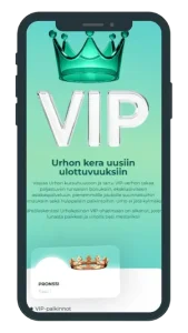 Urho Kasino kampanjat mobiilissa