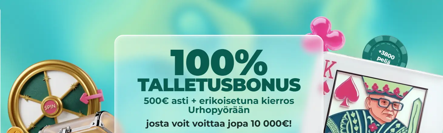 Urho Kasino tervetulobonus