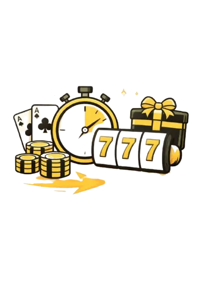 Kuvitus kasinolla pelaamisesta