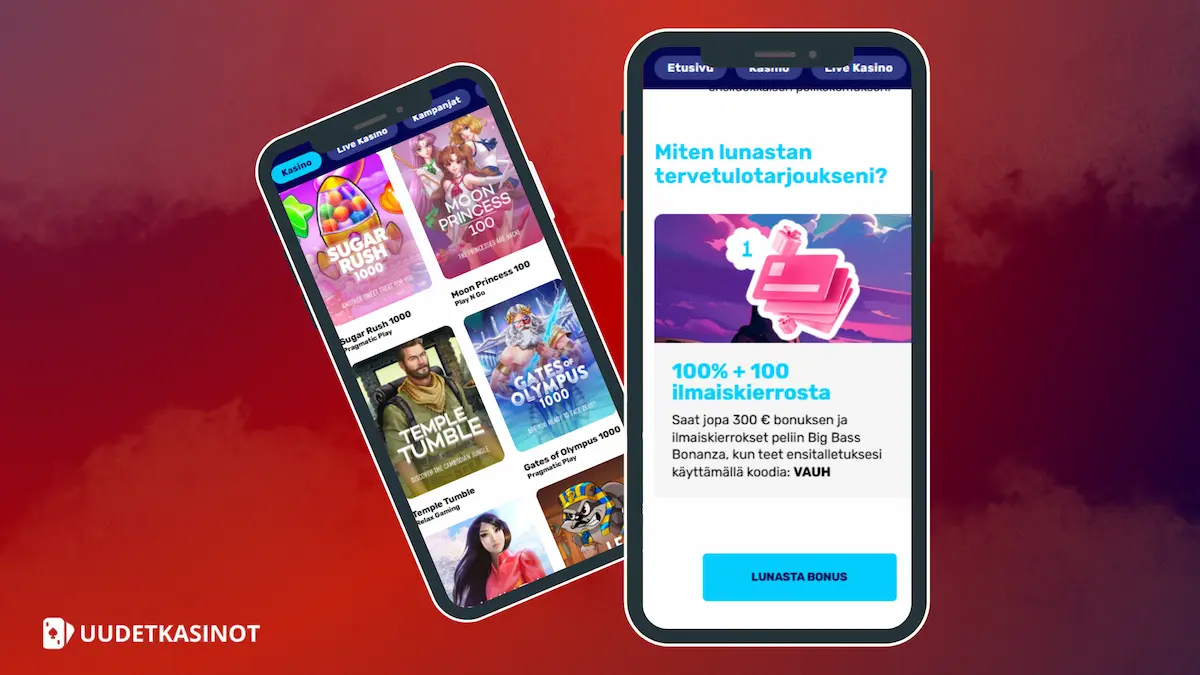 Vauhdikas Casino ilman rekisteröitymistä