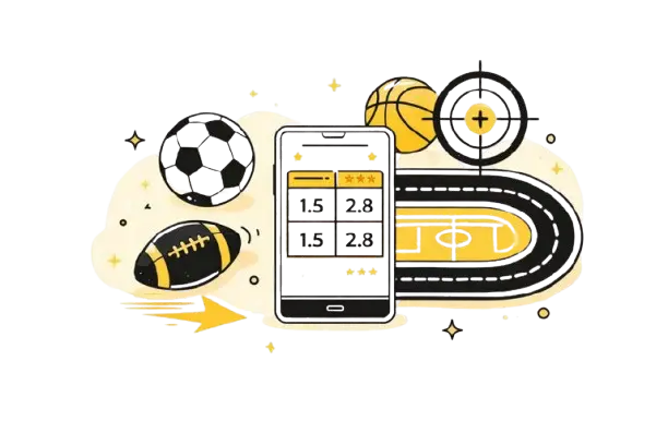 Vedonly&ouml;ntisivut ja mobiilivedonly&ouml;nti eri urheilulajeissa