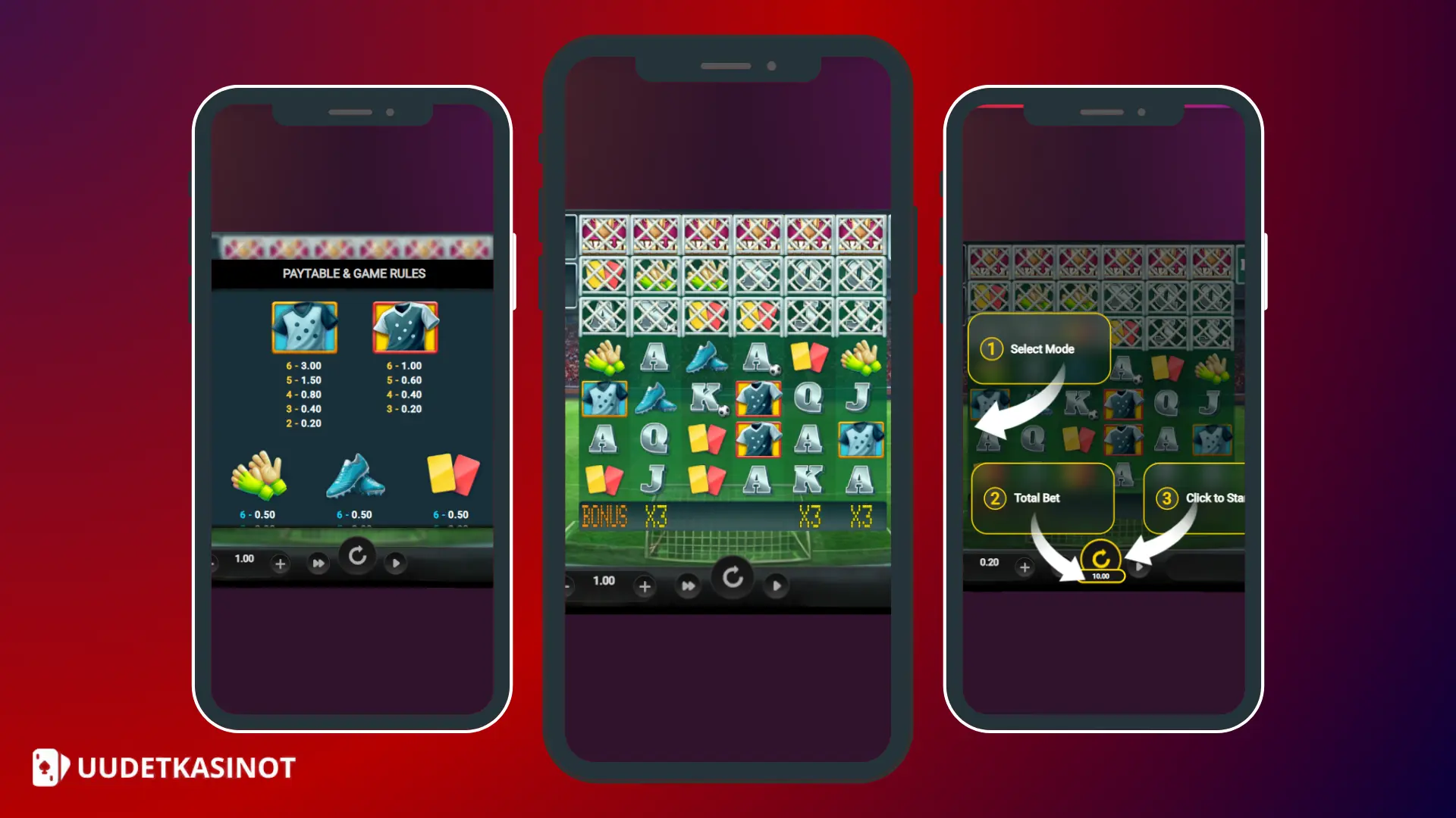 World Class Kick Off Dream Drop, Relax Gaming kolikkopeli
